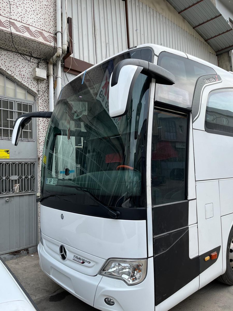 Travego ön kaza onarımı - sonrası