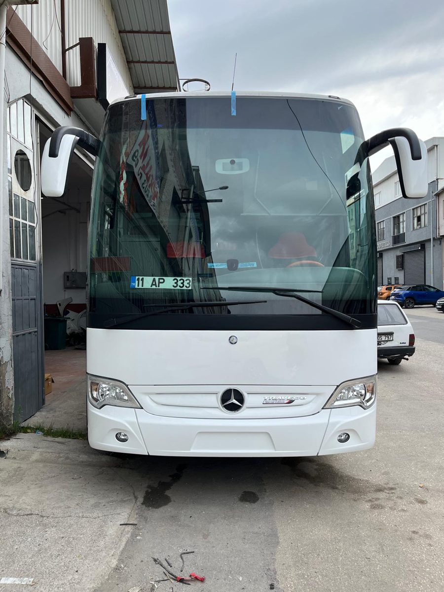 Ön onarımı tamamlanan Travego